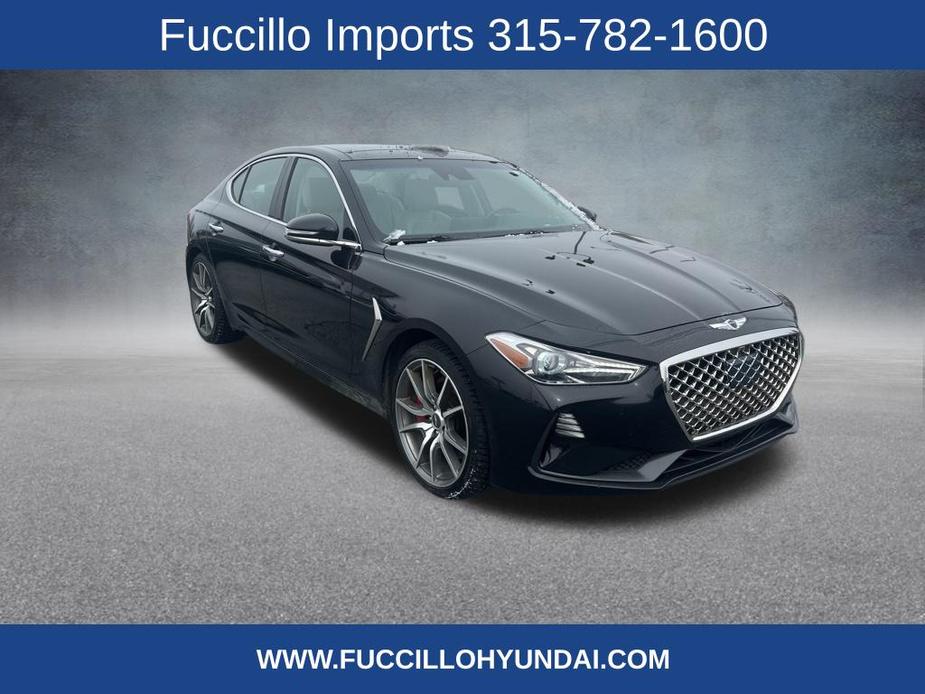 used 2021 Genesis G70 car, priced at $31,333