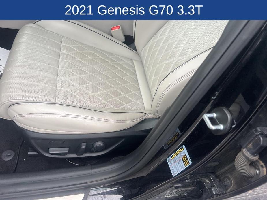 used 2021 Genesis G70 car, priced at $31,333