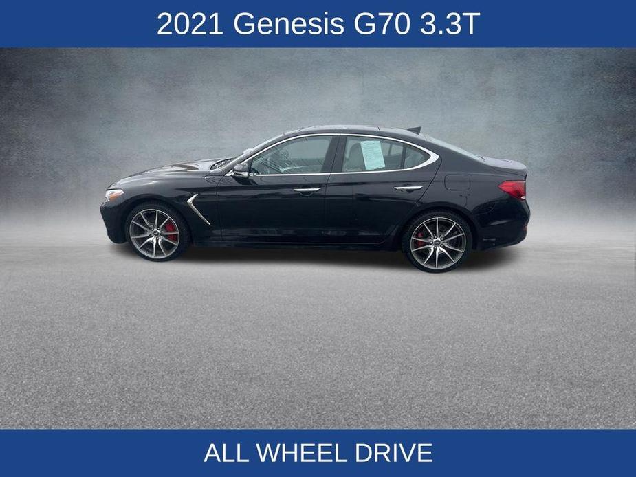 used 2021 Genesis G70 car, priced at $31,333