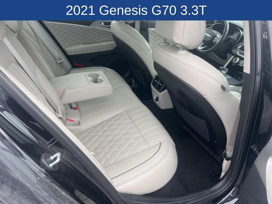 used 2021 Genesis G70 car, priced at $31,333