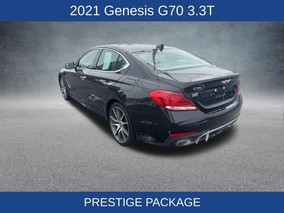 used 2021 Genesis G70 car, priced at $31,333