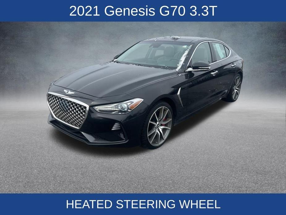 used 2021 Genesis G70 car, priced at $31,333