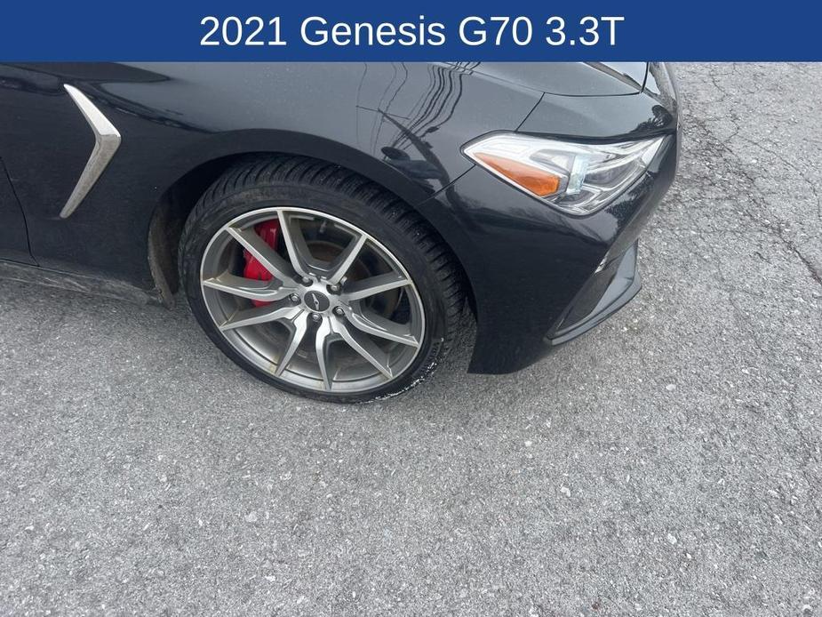 used 2021 Genesis G70 car, priced at $31,333