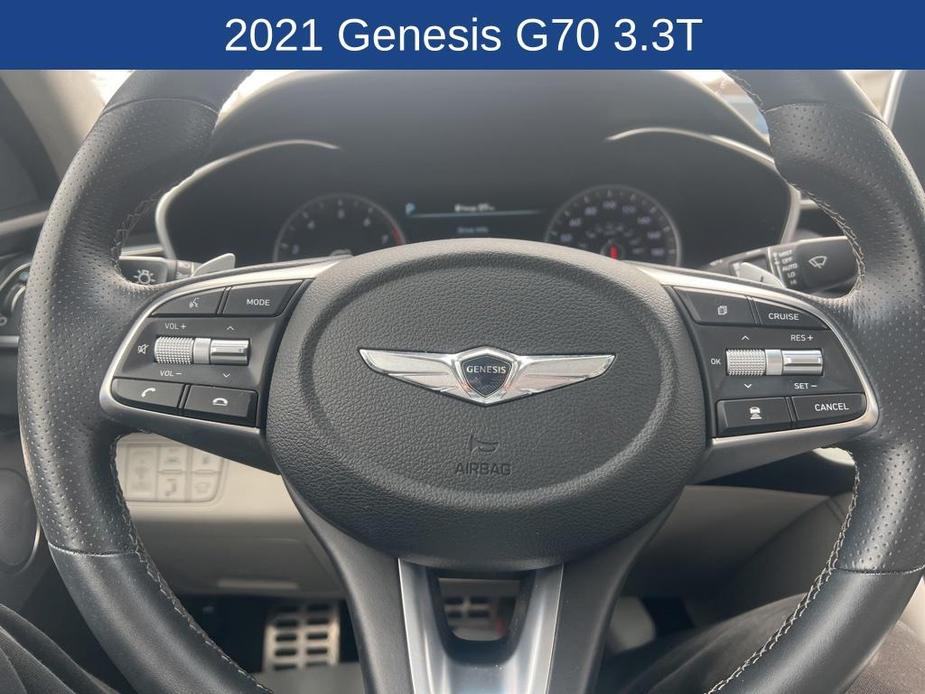 used 2021 Genesis G70 car, priced at $31,333