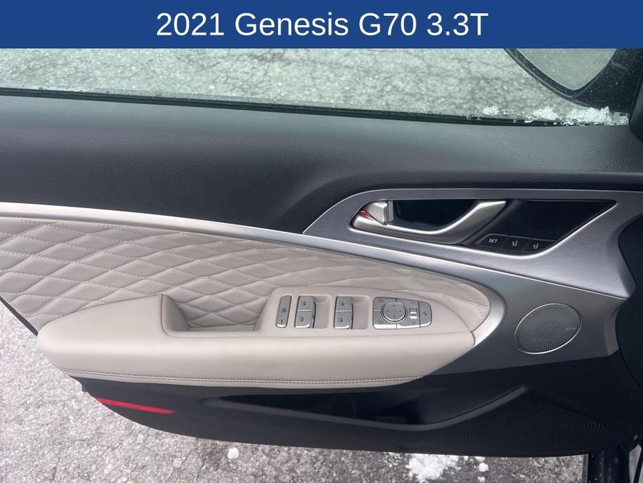 used 2021 Genesis G70 car, priced at $31,333