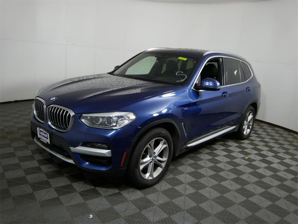 used 2021 BMW X3 car, priced at $29,641