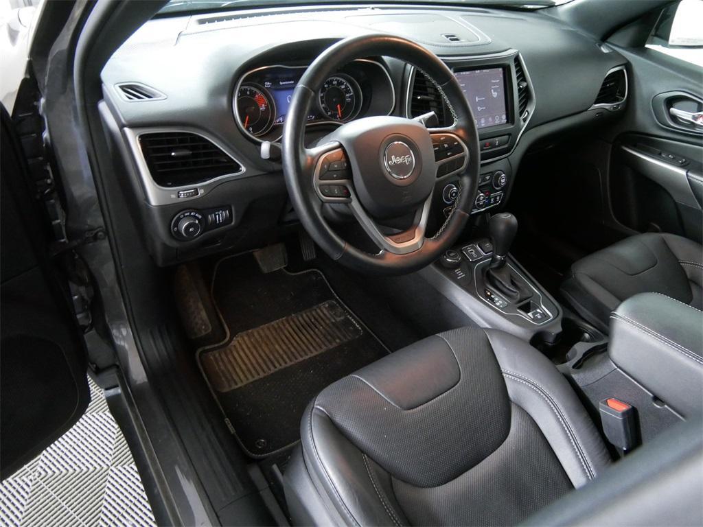used 2021 Jeep Cherokee car, priced at $23,500