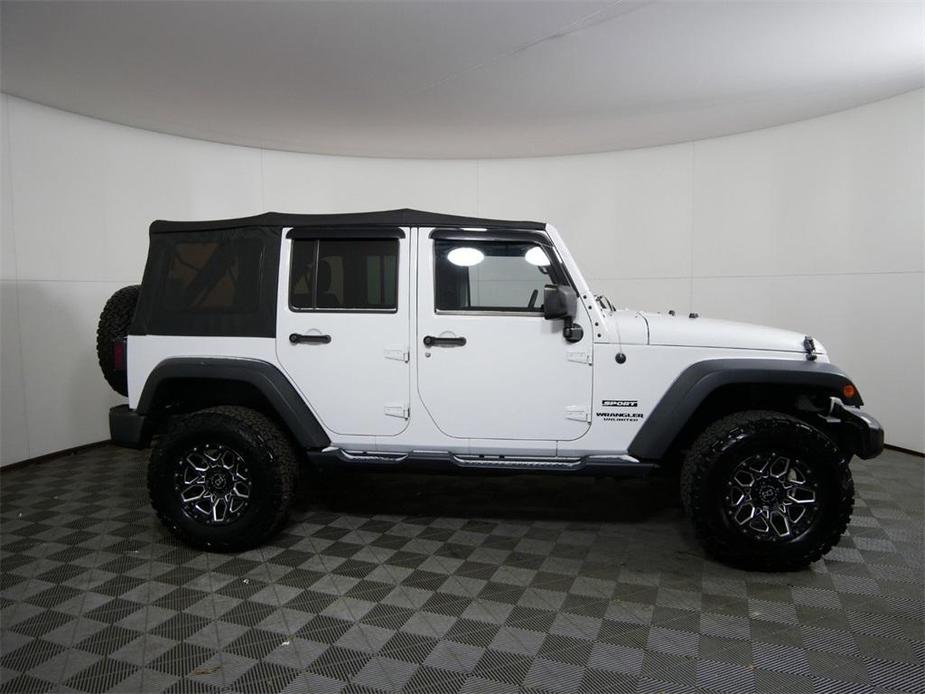 used 2017 Jeep Wrangler Unlimited car, priced at $22,491