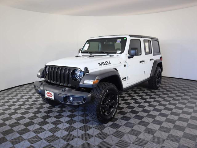 used 2020 Jeep Wrangler Unlimited car, priced at $29,412