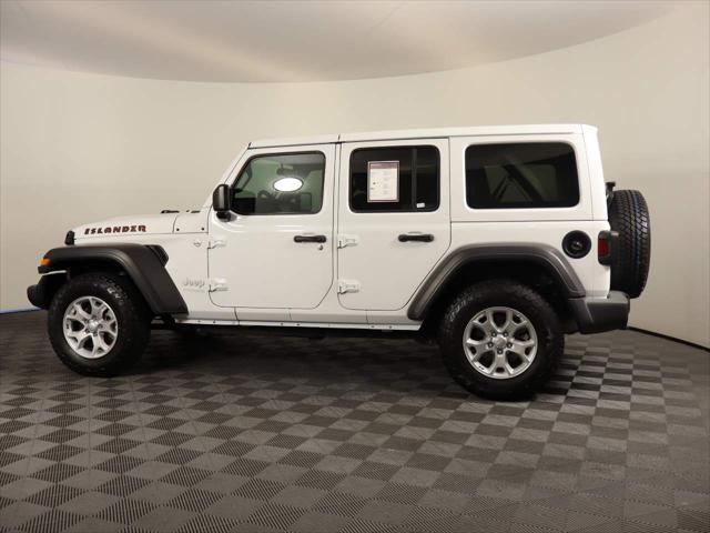 used 2021 Jeep Wrangler Unlimited car, priced at $31,684