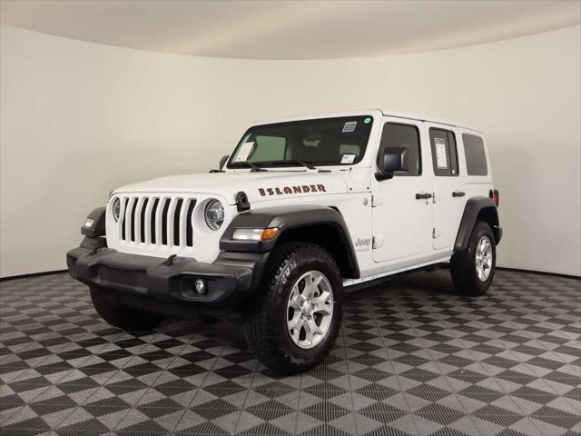 used 2021 Jeep Wrangler Unlimited car, priced at $32,126