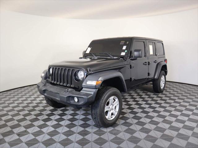 used 2020 Jeep Wrangler Unlimited car, priced at $28,261