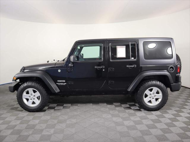 used 2017 Jeep Wrangler Unlimited car, priced at $25,493