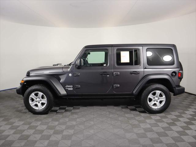 used 2020 Jeep Wrangler Unlimited car, priced at $28,795