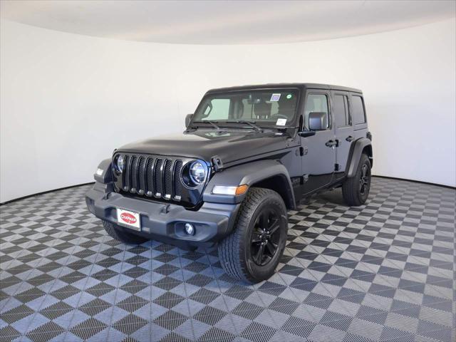 used 2021 Jeep Wrangler Unlimited car, priced at $28,958