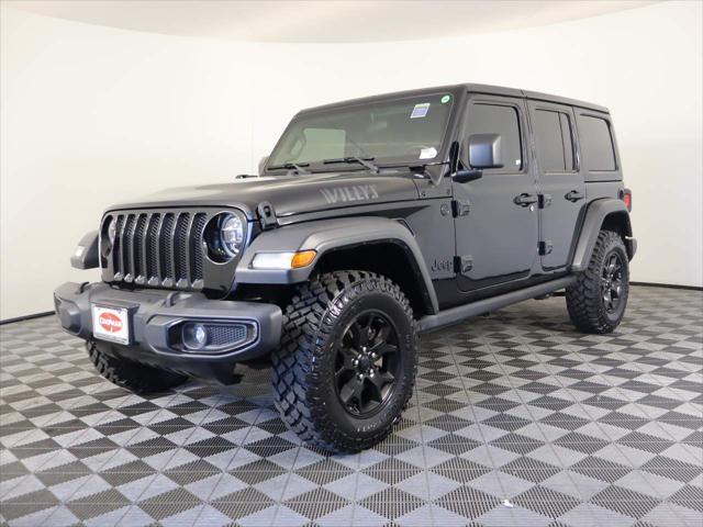 used 2020 Jeep Wrangler Unlimited car, priced at $31,253