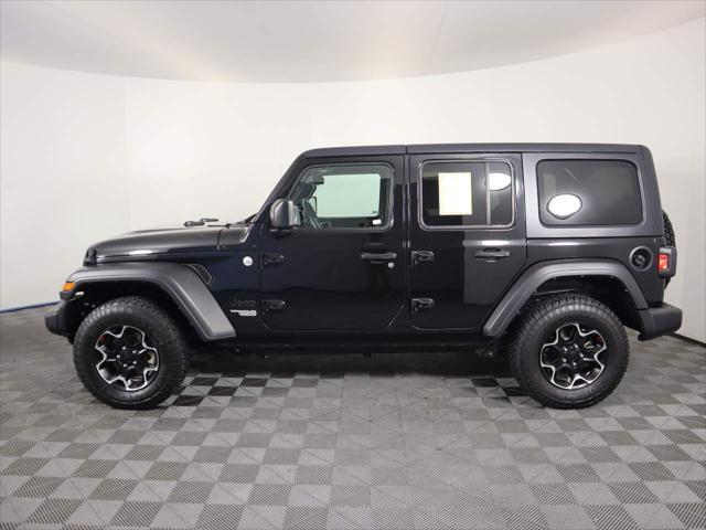 used 2021 Jeep Wrangler Unlimited car, priced at $28,381