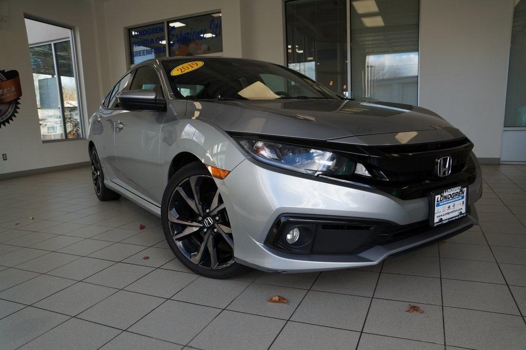 used 2019 Honda Civic car, priced at $20,331