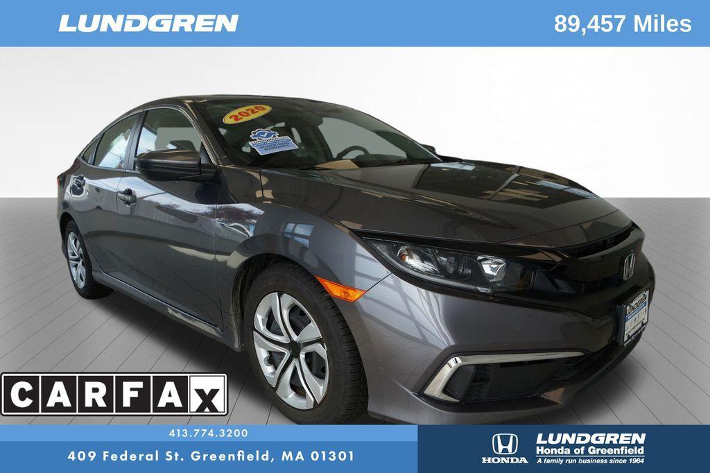 used 2020 Honda Civic car, priced at $17,586