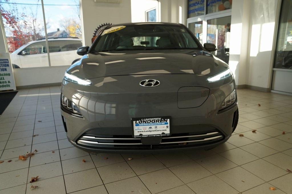 used 2022 Hyundai Kona EV car, priced at $21,551