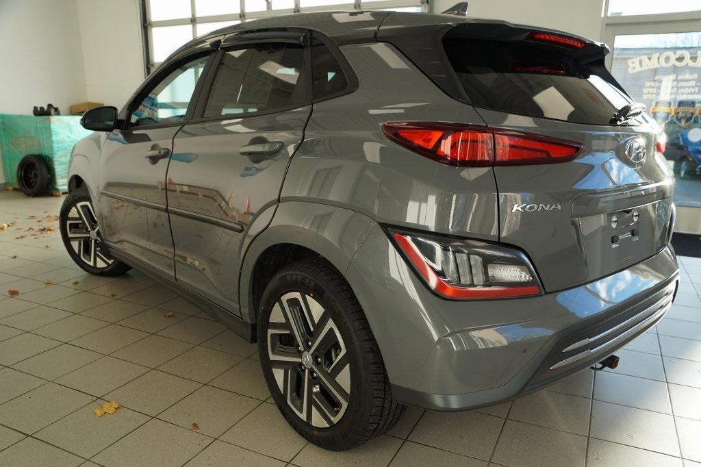 used 2022 Hyundai Kona EV car, priced at $21,551