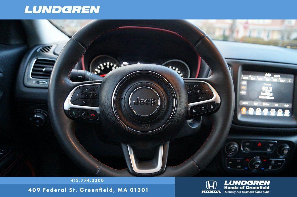 used 2021 Jeep Compass car, priced at $18,591