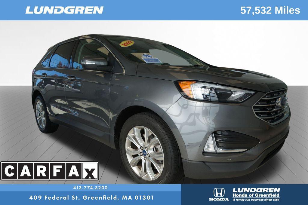 used 2022 Ford Edge car, priced at $25,595