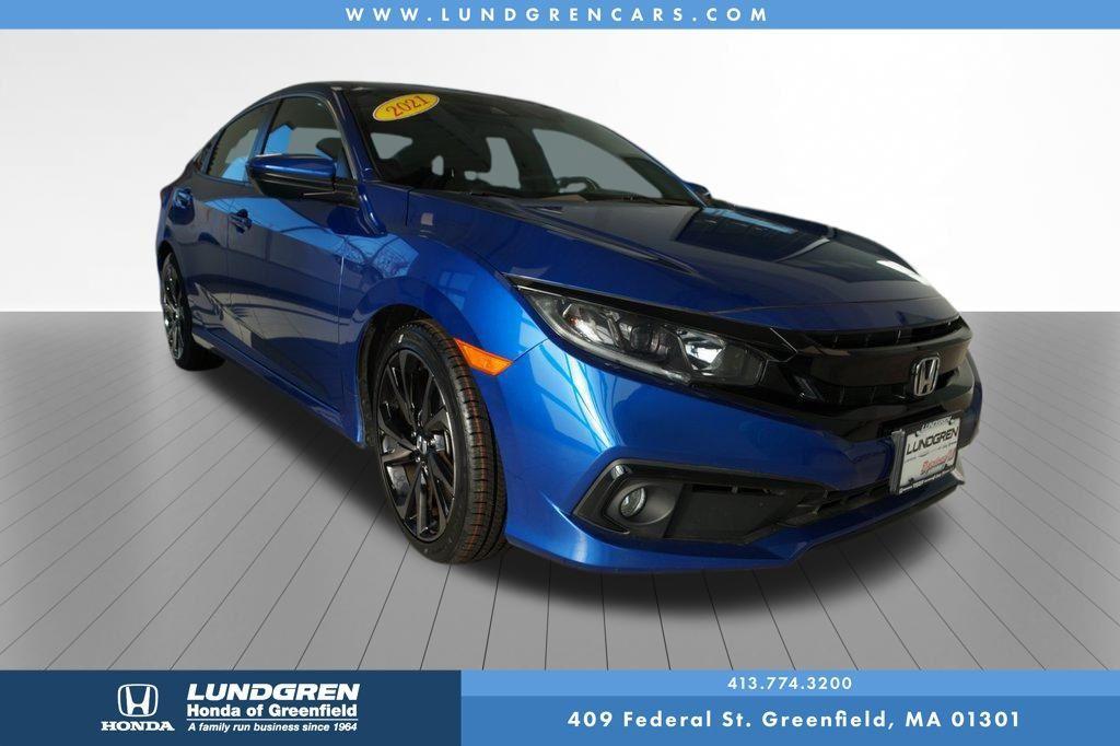 used 2021 Honda Civic car, priced at $24,152