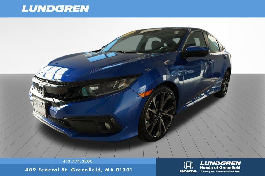 used 2021 Honda Civic car, priced at $23,122