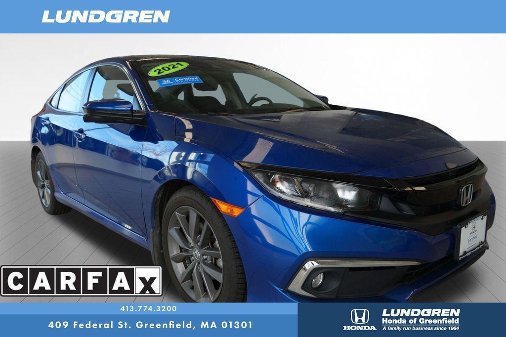 used 2021 Honda Civic car, priced at $22,151