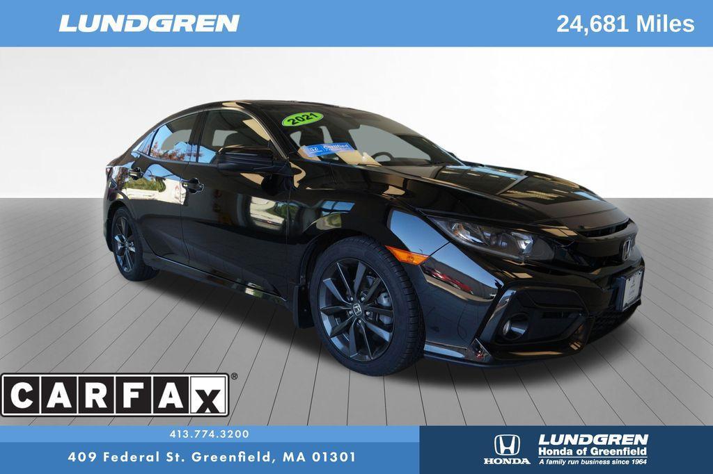 used 2021 Honda Civic car, priced at $24,697