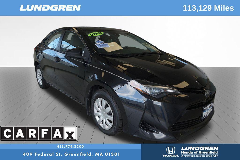 used 2018 Toyota Corolla car, priced at $13,412