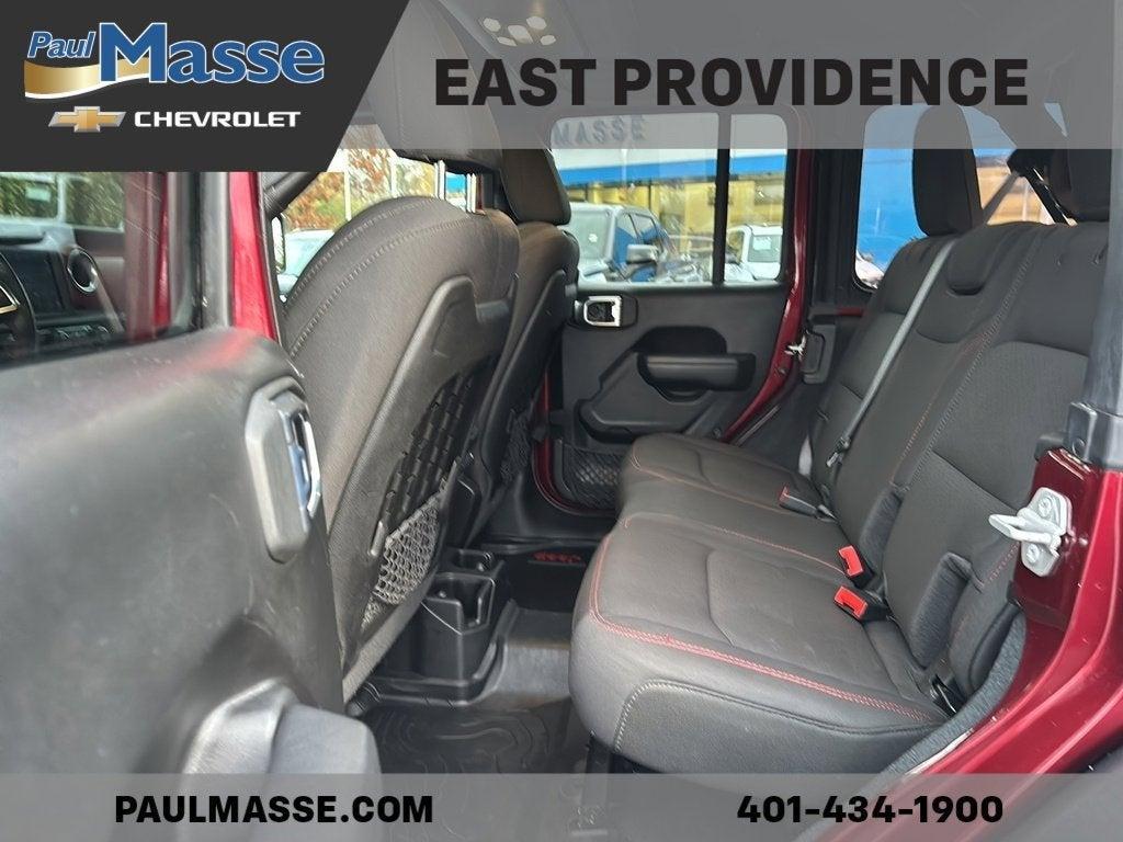 used 2022 Jeep Wrangler Unlimited car, priced at $38,988