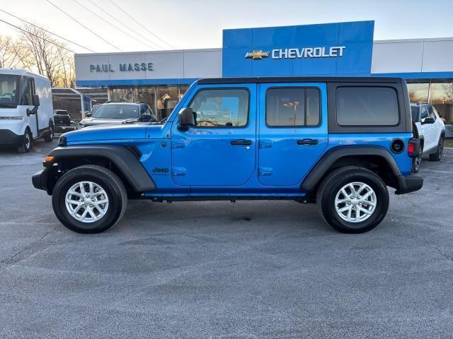 used 2023 Jeep Wrangler car, priced at $30,988