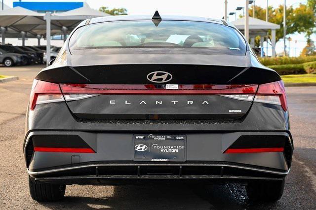 new 2025 Hyundai Elantra HEV car, priced at $30,571