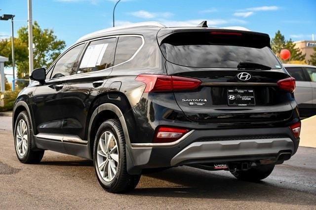 used 2020 Hyundai Santa Fe car, priced at $18,296