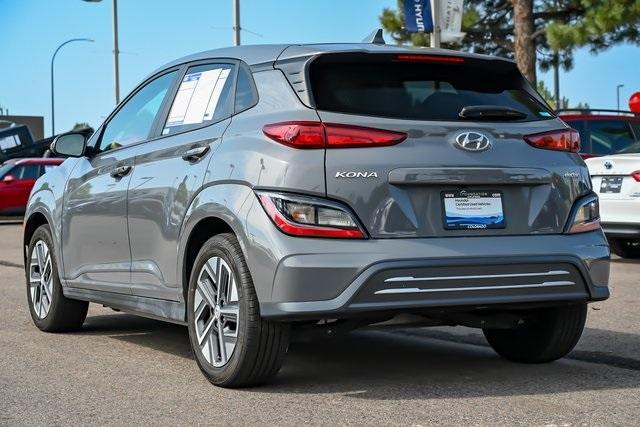 used 2023 Hyundai Kona EV car, priced at $23,196