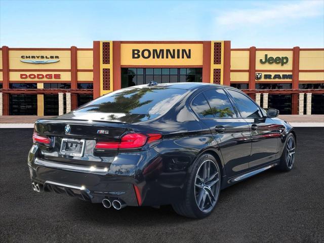 used 2021 BMW M5 car, priced at $73,990