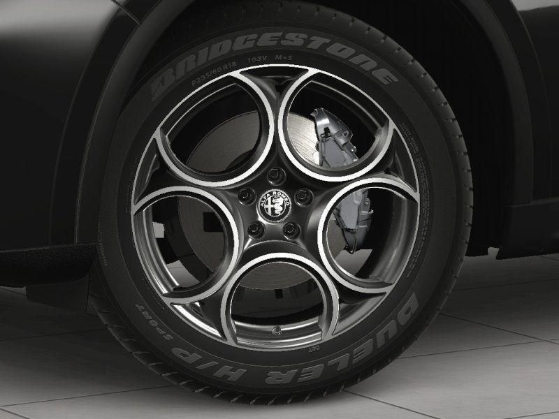 new 2025 Alfa Romeo Stelvio car, priced at $56,590