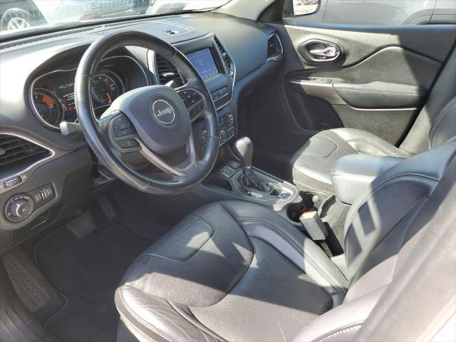 used 2021 Jeep Cherokee car, priced at $15,490