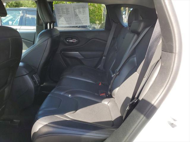 used 2021 Jeep Cherokee car, priced at $15,490