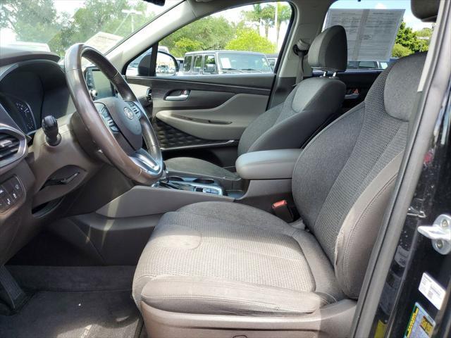 used 2019 Hyundai Santa Fe car, priced at $13,690