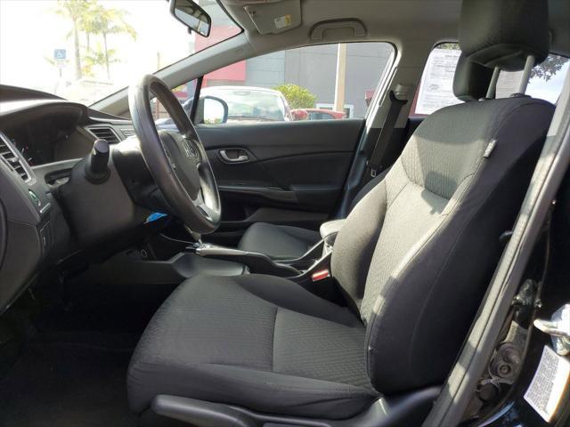 used 2015 Honda Civic car, priced at $6,990