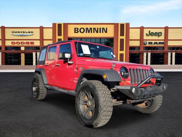 used 2012 Jeep Wrangler Unlimited car, priced at $9,490