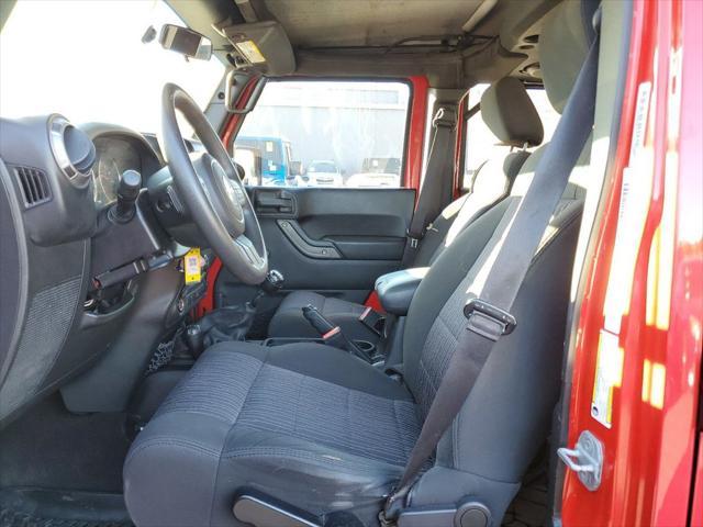 used 2012 Jeep Wrangler Unlimited car, priced at $9,490