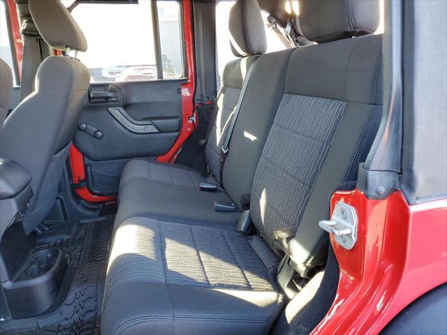 used 2012 Jeep Wrangler Unlimited car, priced at $9,490