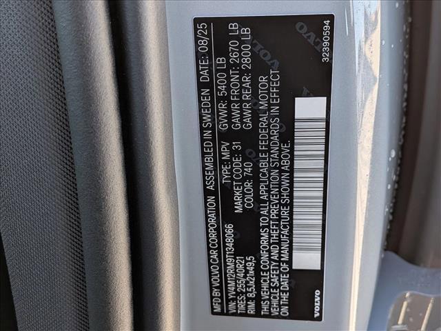 new 2026 Volvo XC60 car, priced at $60,965