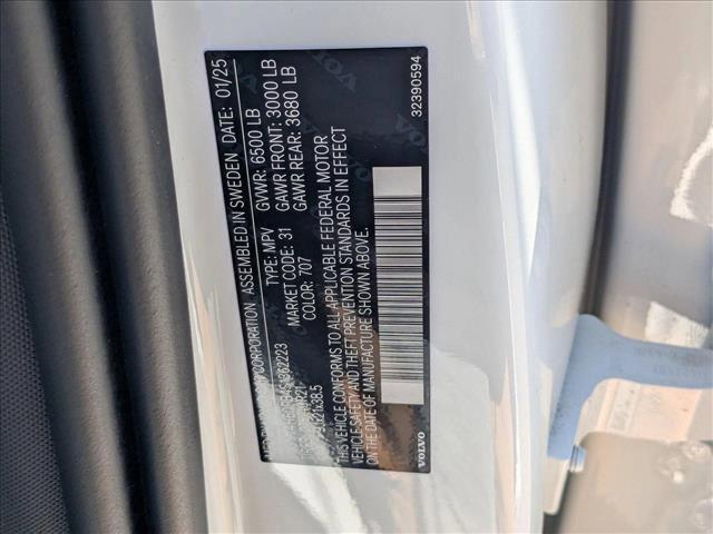new 2025 Volvo XC90 Plug-In Hybrid car, priced at $79,945