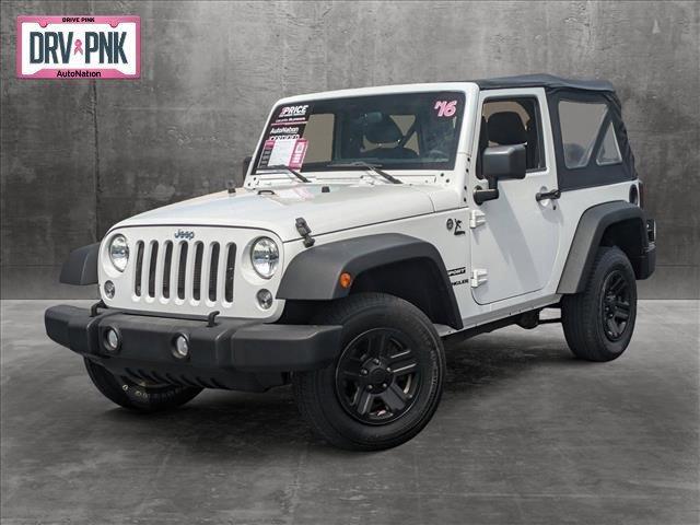used 2016 Jeep Wrangler car, priced at $19,149