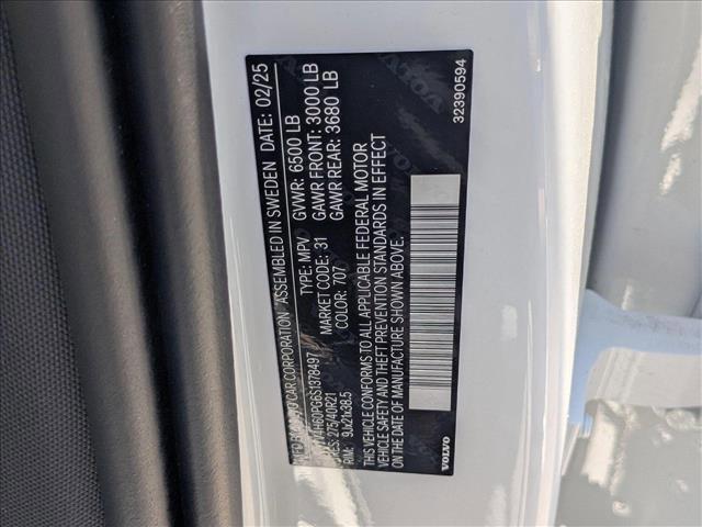 new 2025 Volvo XC90 Plug-In Hybrid car, priced at $81,405